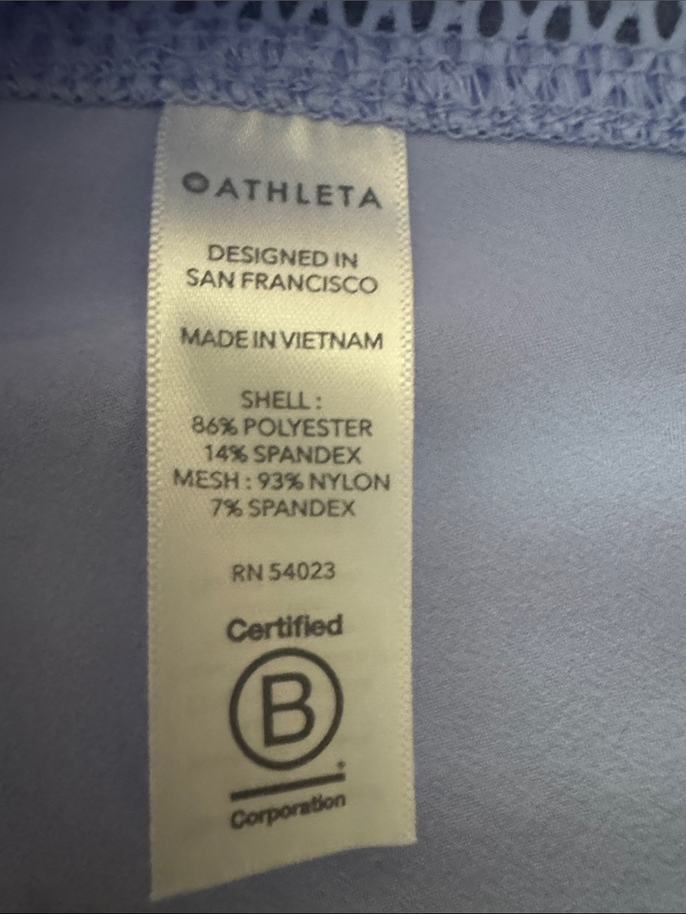 Athleta Lavender Racerback Workout Tank - Picture 2 of 7